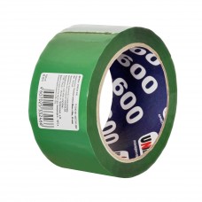 Цветная клейкая лента упаковочная (типа скотч) 48мм х 40 Э.45 мкр. UNIVERSAL (зелёная)