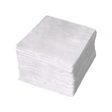 Бумажные салфетки столовые  упаковка ПЭ, 400 листов, 1- сл 100% Целлюлозы 24х24 белого цвета